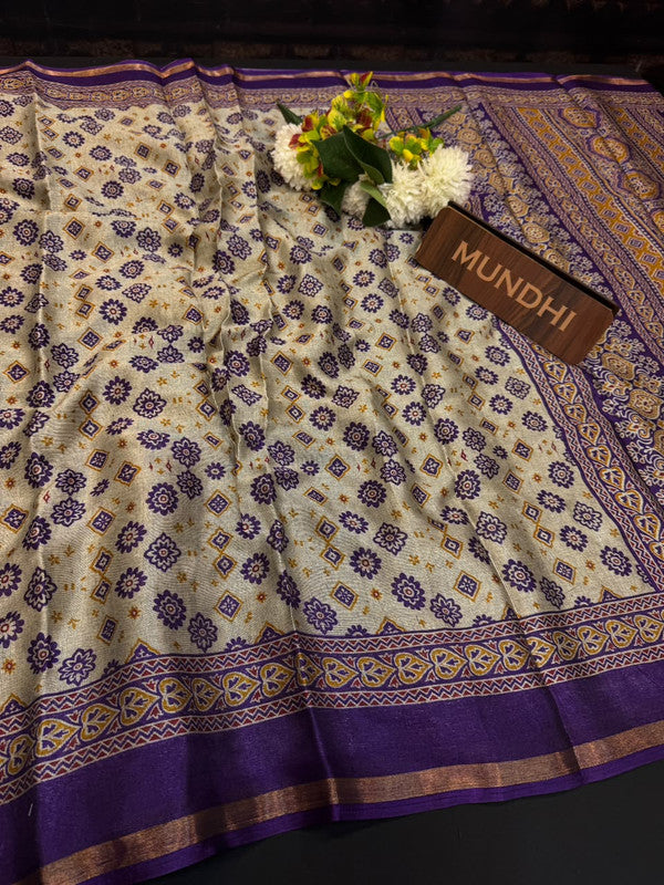 Pushpgiri Fancy Sarees | Elegant Zari Border Sarees| PH27