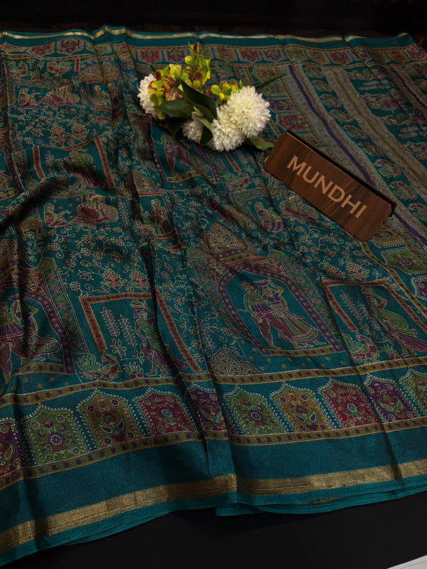 Pushpgiri Fancy Sarees | Elegant Zari Border Sarees| PH37