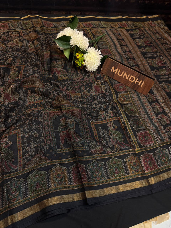 Pushpgiri Fancy Sarees | Elegant Zari Border Sarees| PH39