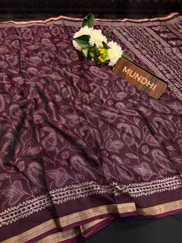 Pushpgiri Fancy Sarees | Elegant Zari Border Sarees| PH52