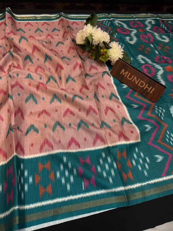 Madhubani Fancy Silk Saree with Elegant Zari Work|  MDB21