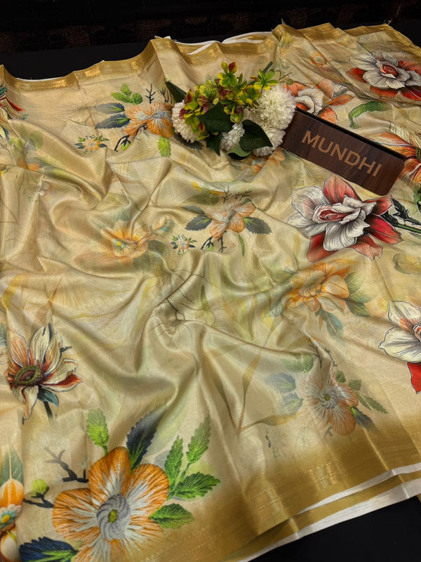 Star Silk Fancy Saree with elegant zari work for women