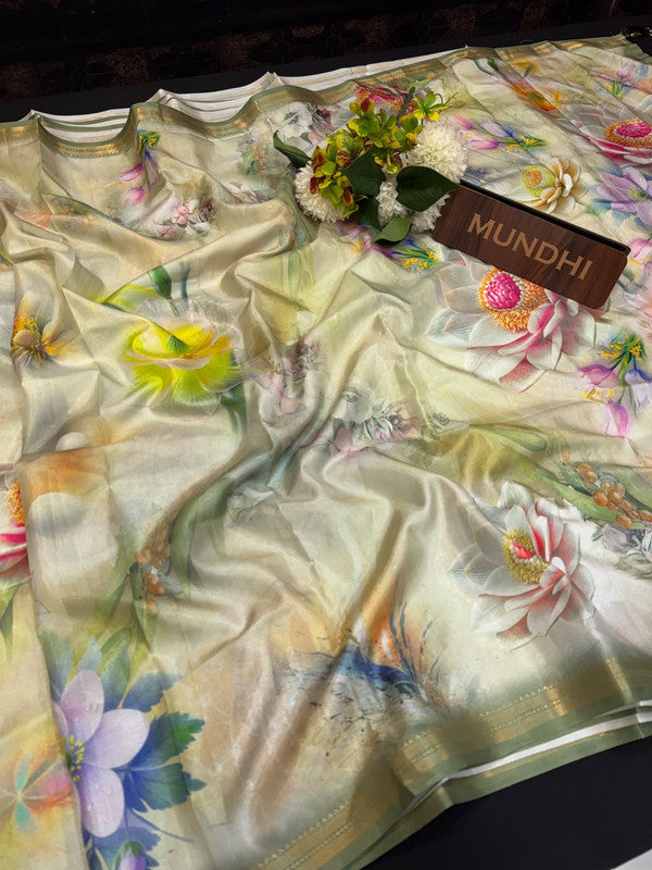 Star Silk Fancy Saree with elegant zari work for women