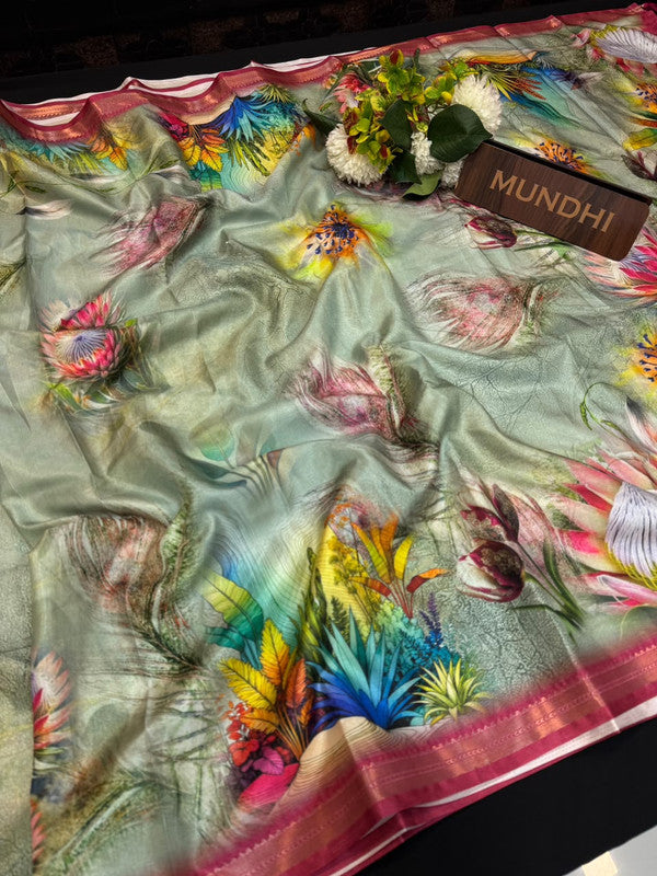 Star Silk Fancy Saree with elegant zari work for women
