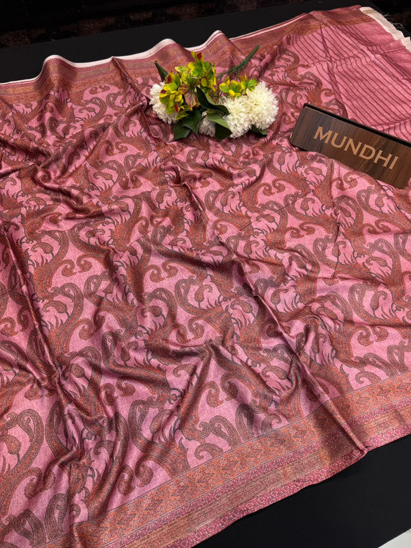 Rashika Fancy Saree with zari and print design