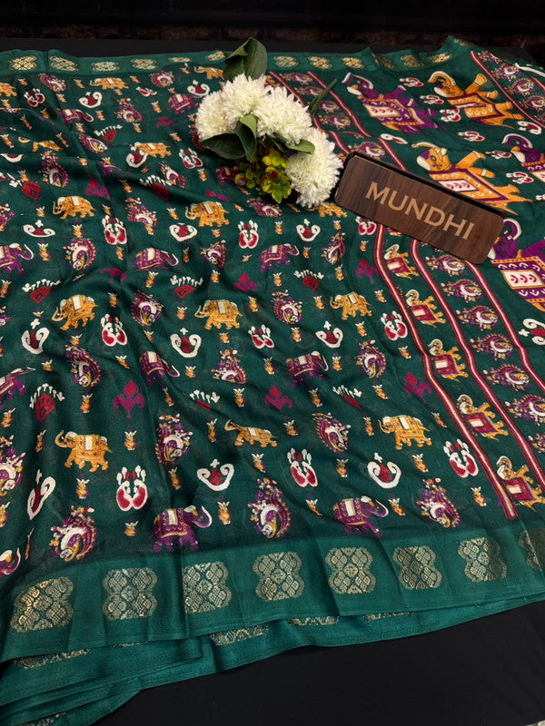 Royal Butta Fancy Saree with fancy zari work for women