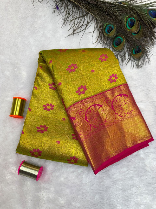 Pure Silk |Handloom Wedding Saree | M266