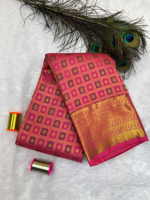Pure Silk |Handloom Wedding Saree | M268