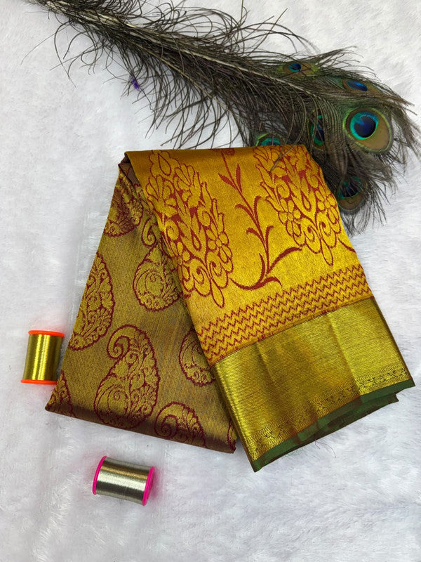 Pure Silk |Handloom Wedding Saree | M269