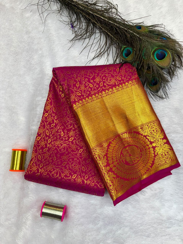Pure Silk |Handloom Wedding Saree | M271