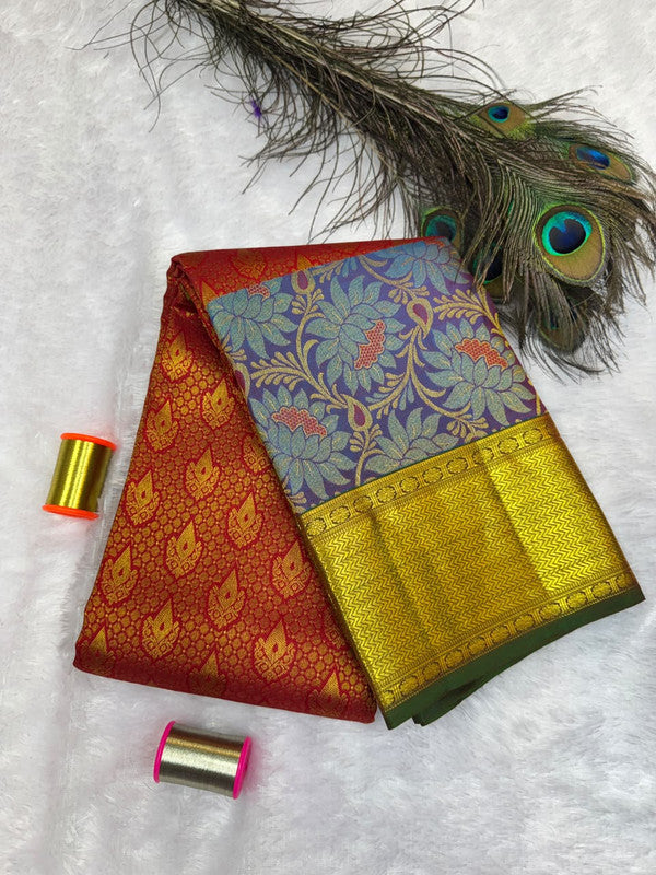 Pure Silk |Handloom Wedding Saree | M276