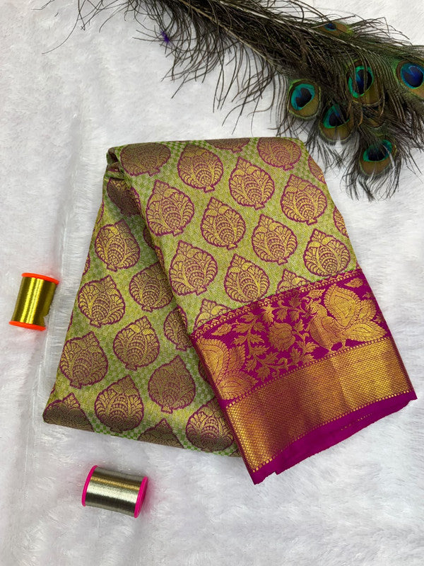 Pure Silk |Handloom Wedding Saree | M280