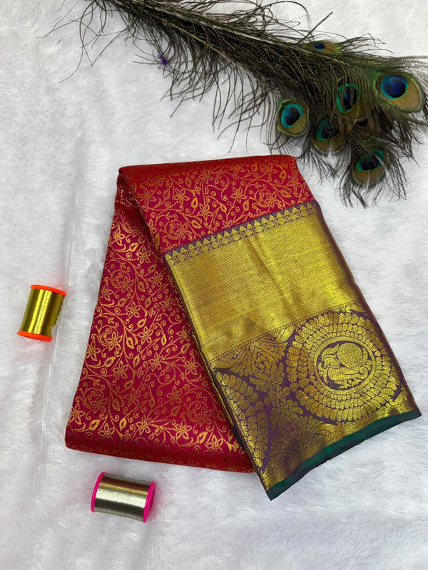 Pure Silk |Handloom Wedding Saree | M287