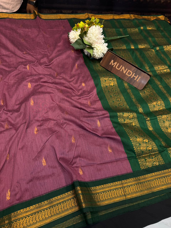 Kalyani Cotton Saree with |Zari Border for Women| KY50