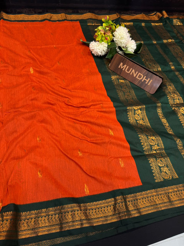 Kalyani Cotton Saree with |Zari Border for Women| KY52