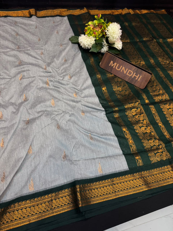 Kalyani Cotton Saree with |Zari Border for Women| KY53