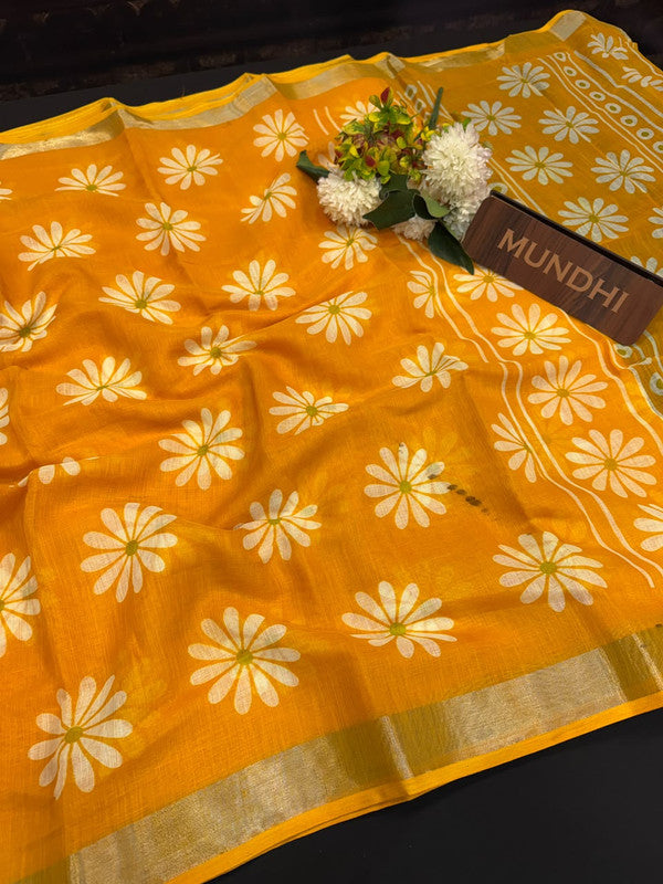 Soft Linen Saree | Take 5 Saree's Each saree Rs.199/- Only | SL79