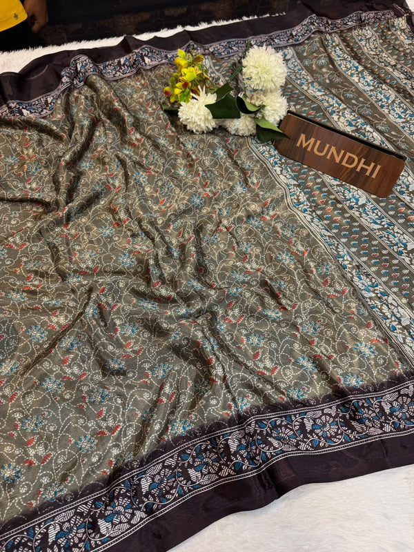 Turkey Grepe Type Saree for Women| TR131
