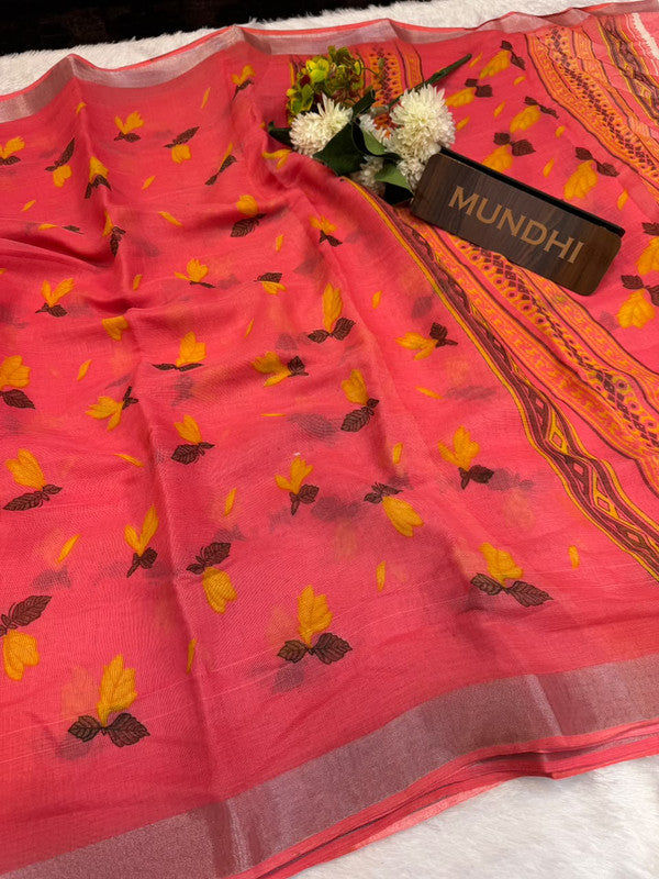 Soft Linen Saree | Take 5 Saree's Each saree Rs.199/- Only | SL112