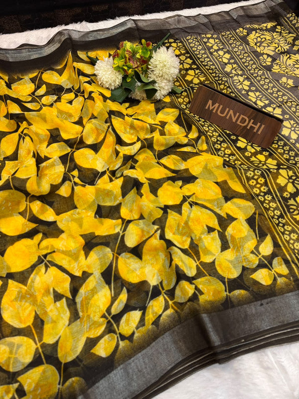 Soft Linen Saree | Take 5 Saree's Each saree Rs.199/- Only | SL130