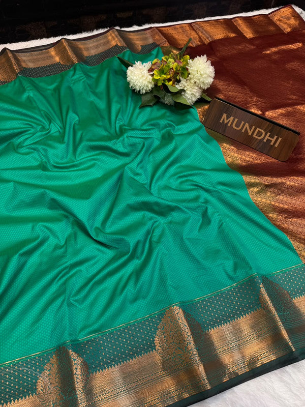 Premium Poontamil Soft Silk Saree with |Jacquard Blouse| PPC207 - Sri Sakthi Pugazh Tex - Premium Poontamil