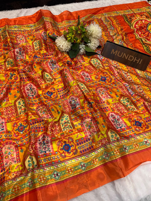 Chinon Mirror  Masakali |Take 5Saree Extra10% Discount| CM68