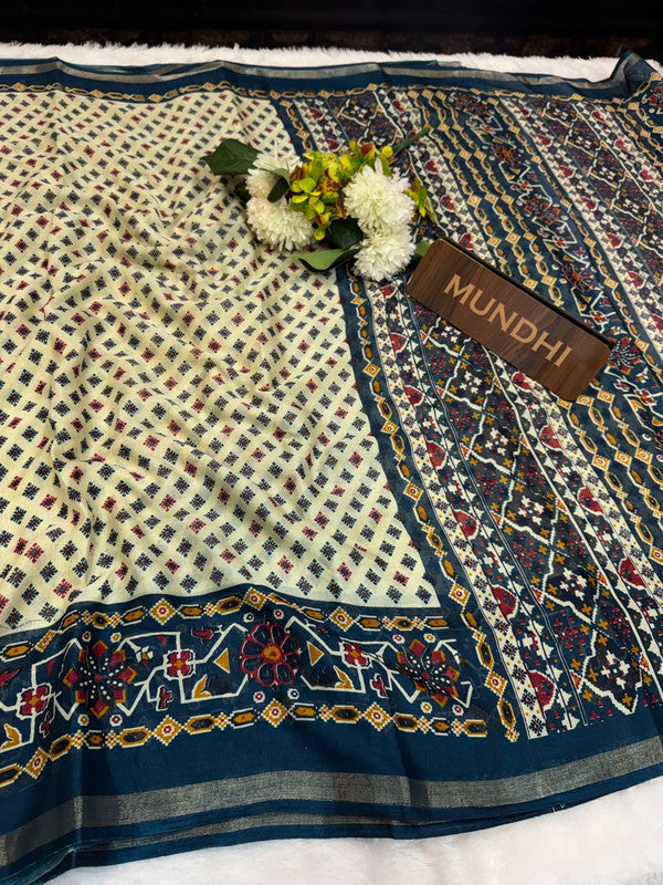 Mal Cotton Saree with Elagent Design