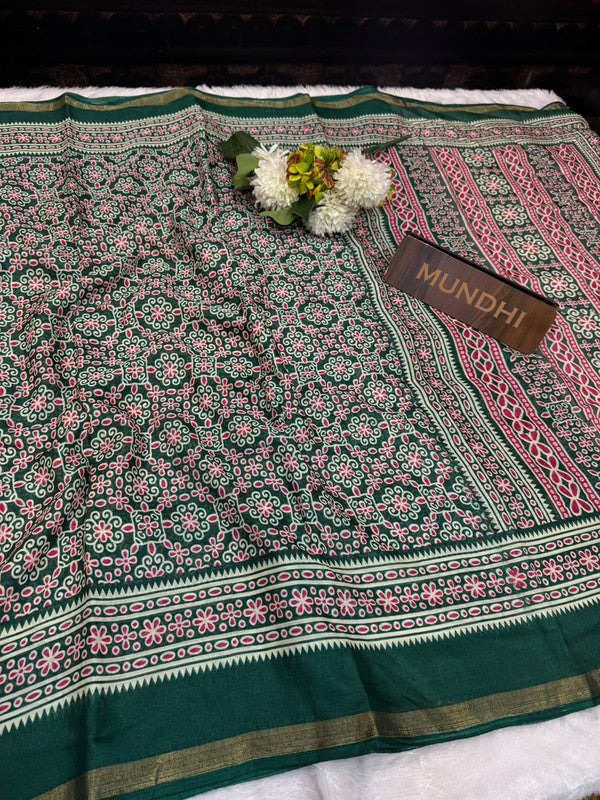 Mal Cotton Saree with Elagent Design