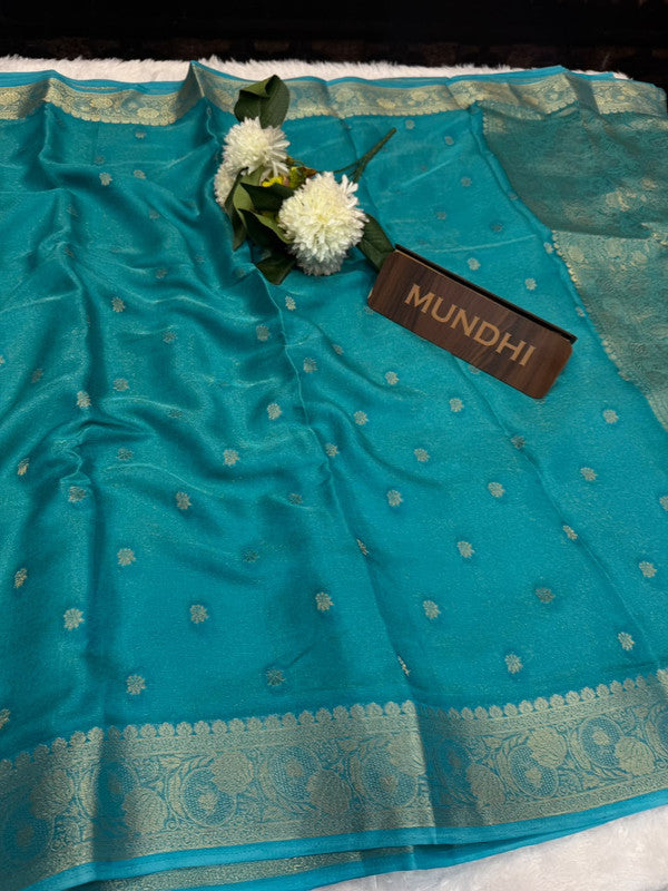 Siddharth Kiyara Elegance Fancy Saree | Zari Work | KYA06
