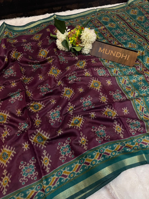 Tanishq Exclusive Fancy Silk Saree for women in traditional style