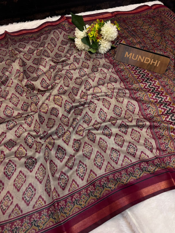 Tanishq Exclusive Fancy Silk Saree for women in traditional style