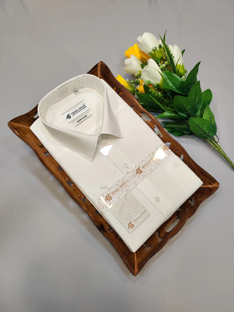 White Vesti,Shirts&Saree(Combo) DR01