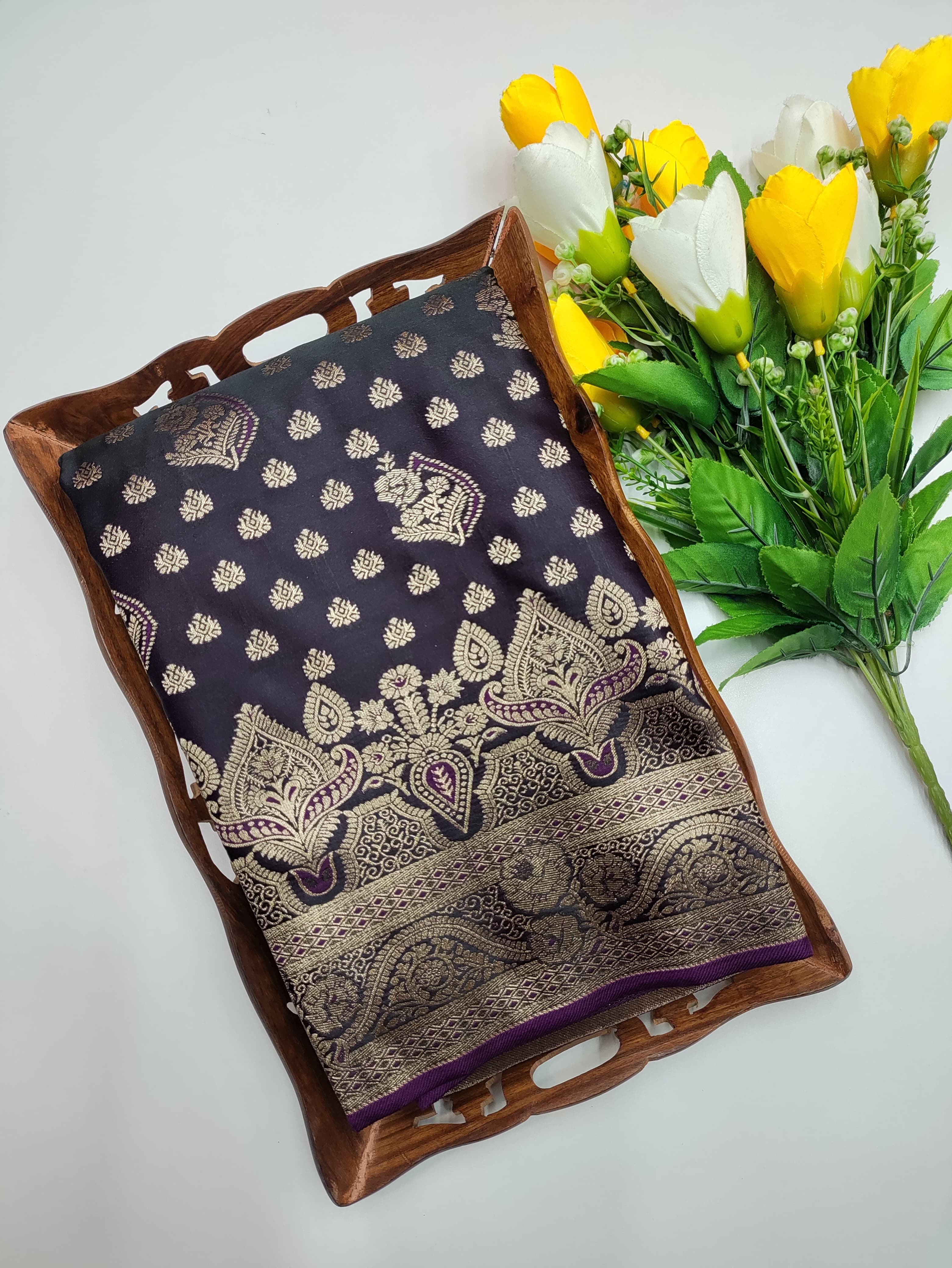 Luxury Satin Saree