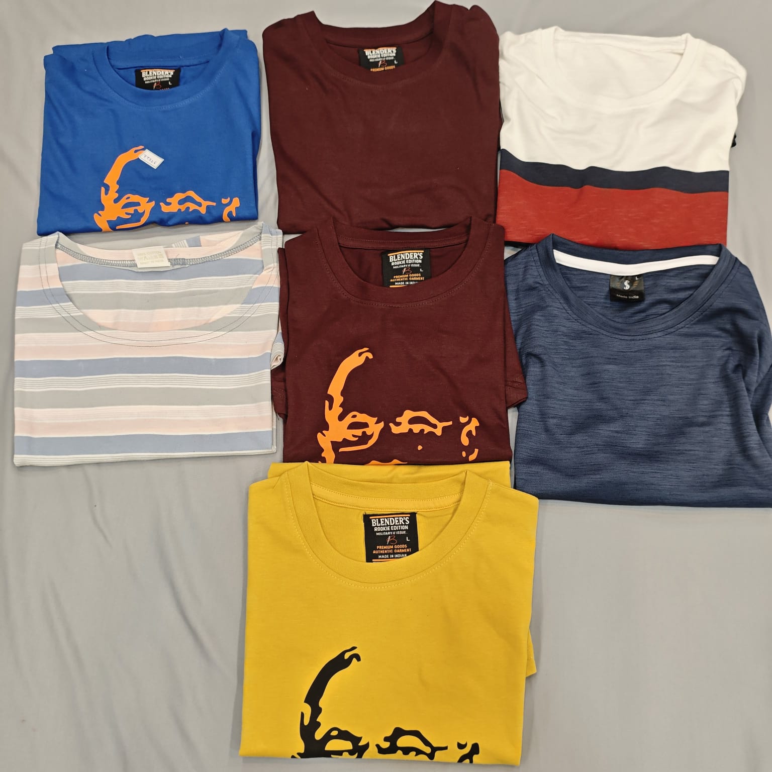 7 T-shirts(Size-L)
