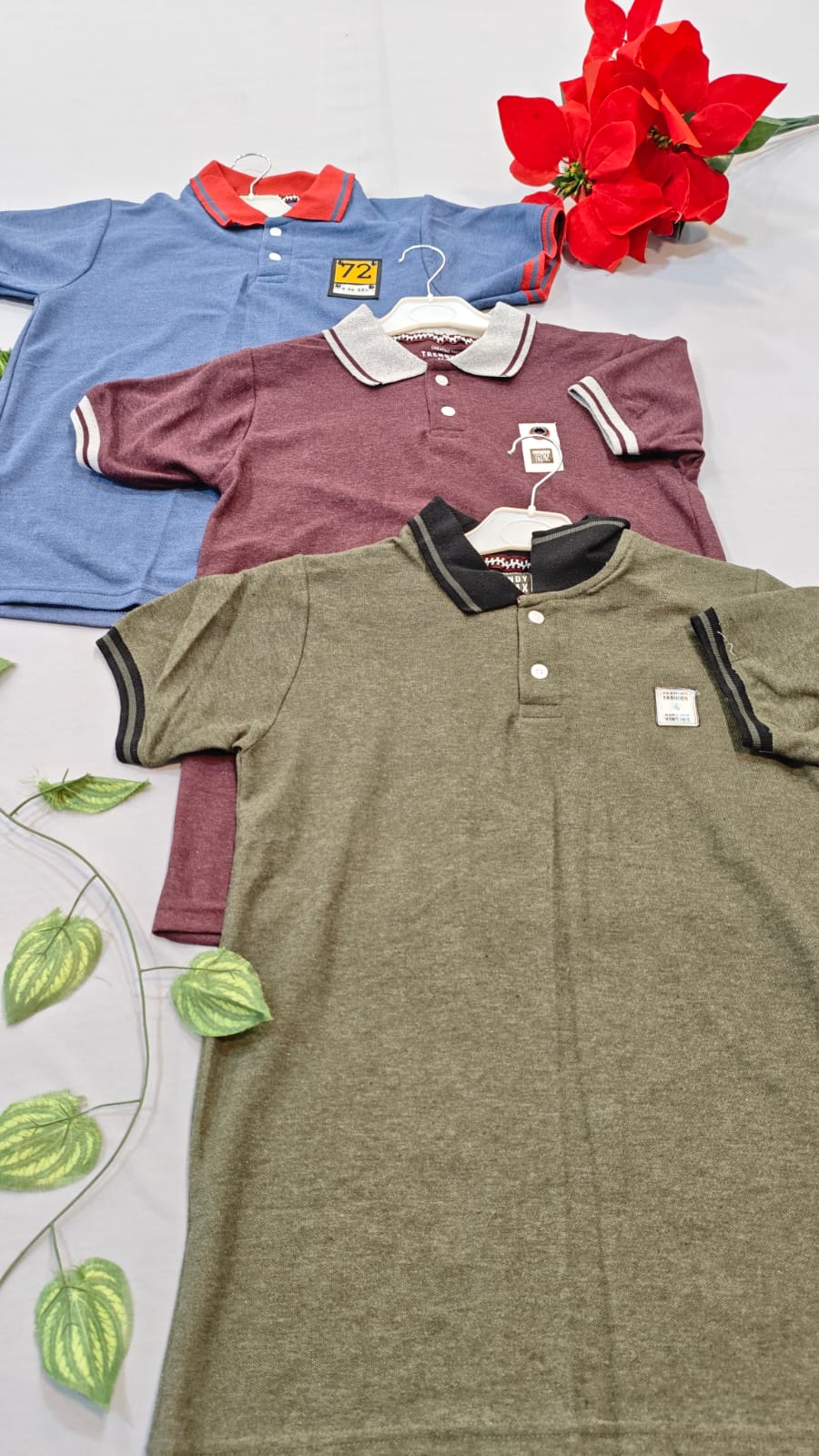 3 Polo T-Shirts(11 to 12 Years)