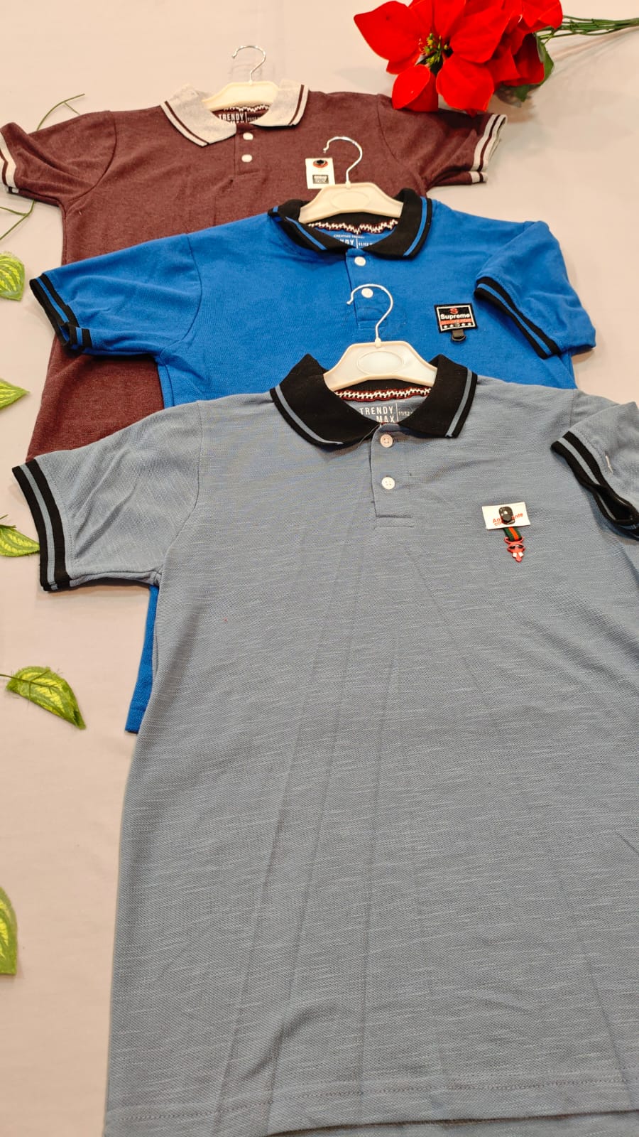 3 Polo T-Shirts(11 to 12 Years)