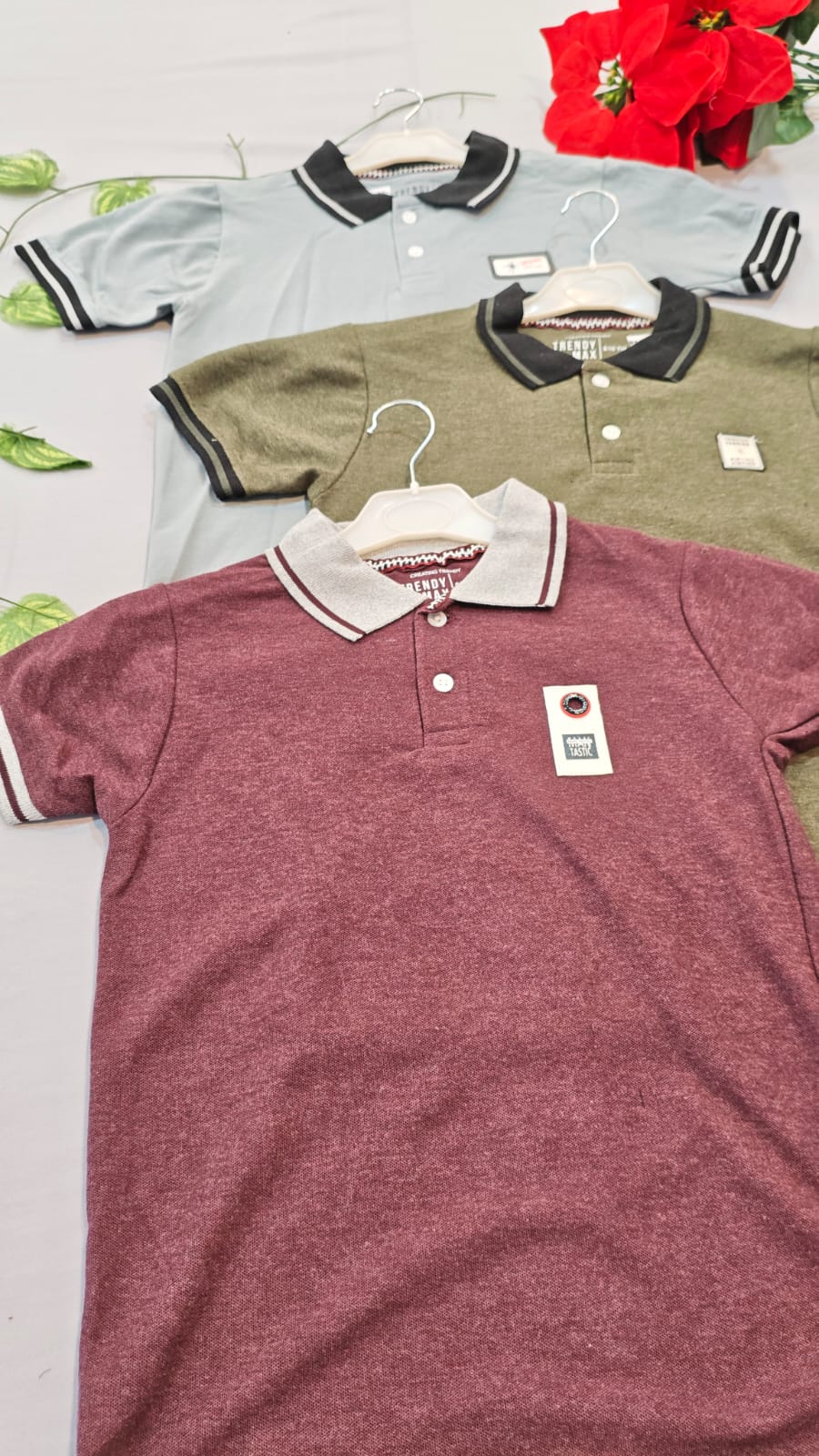 3 Polo T-Shirts(9 to 10 Years)