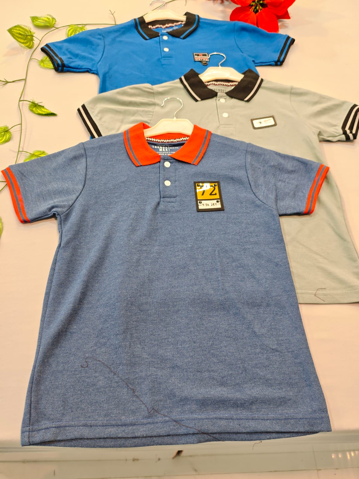 3 Polo T-Shirts(9 to 10 Years)