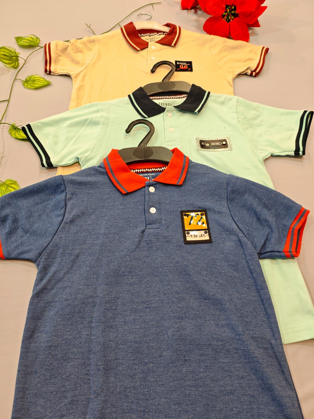 3 Polo T-Shirts(9 to 10 Years)