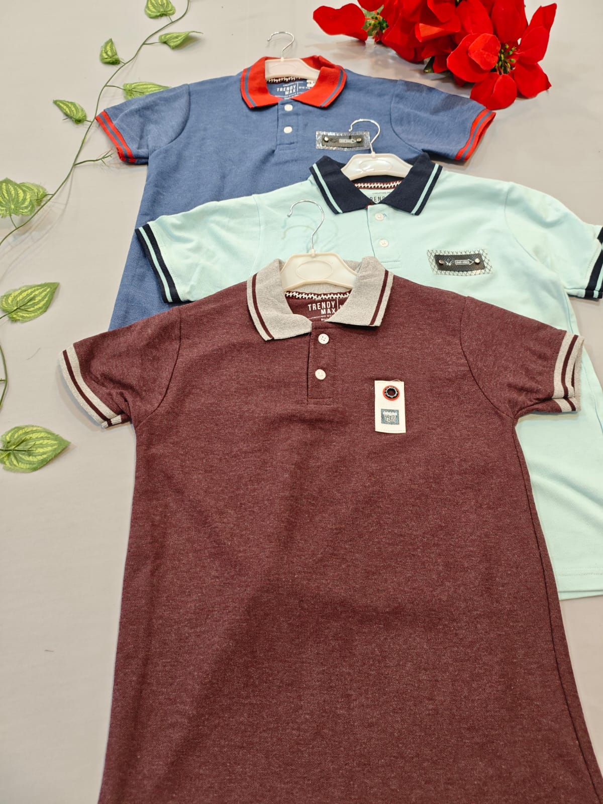 3 Polo T-Shirts(9 to 10 Years)