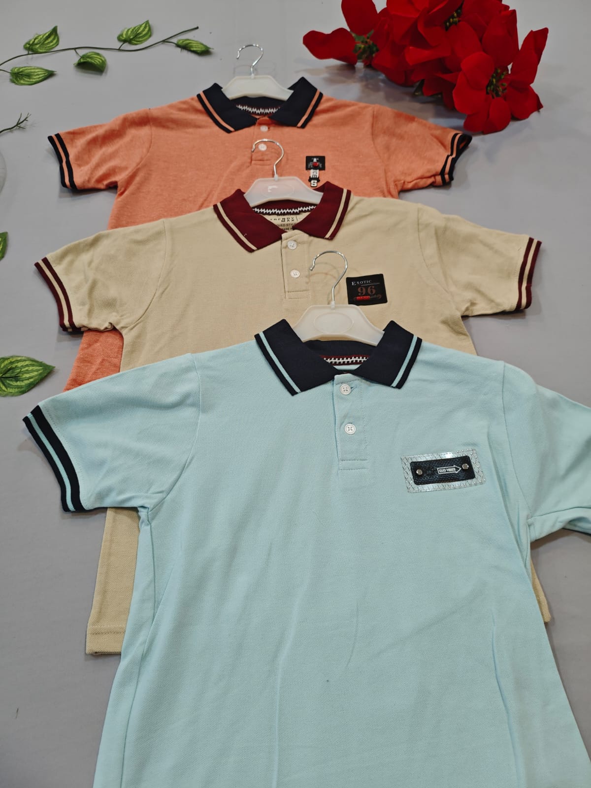 3 Polo T-Shirts(9 to 10 Years)