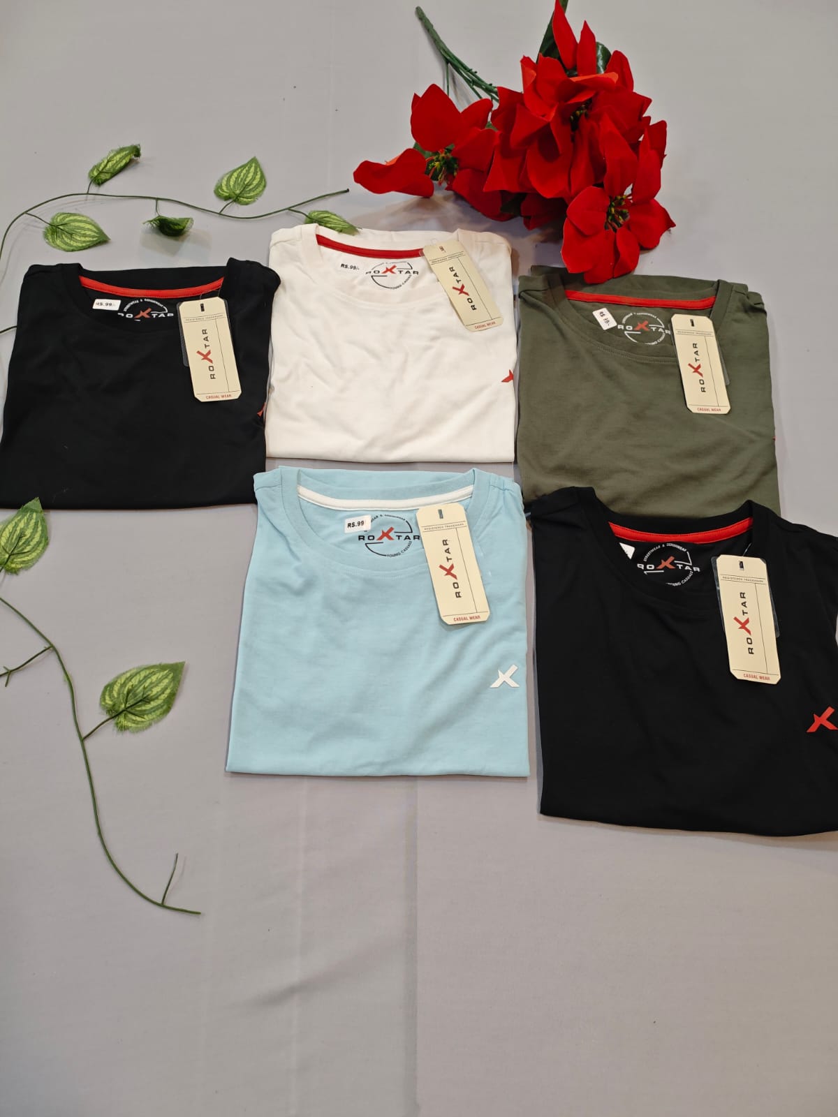 5 Plain T-Shirt
