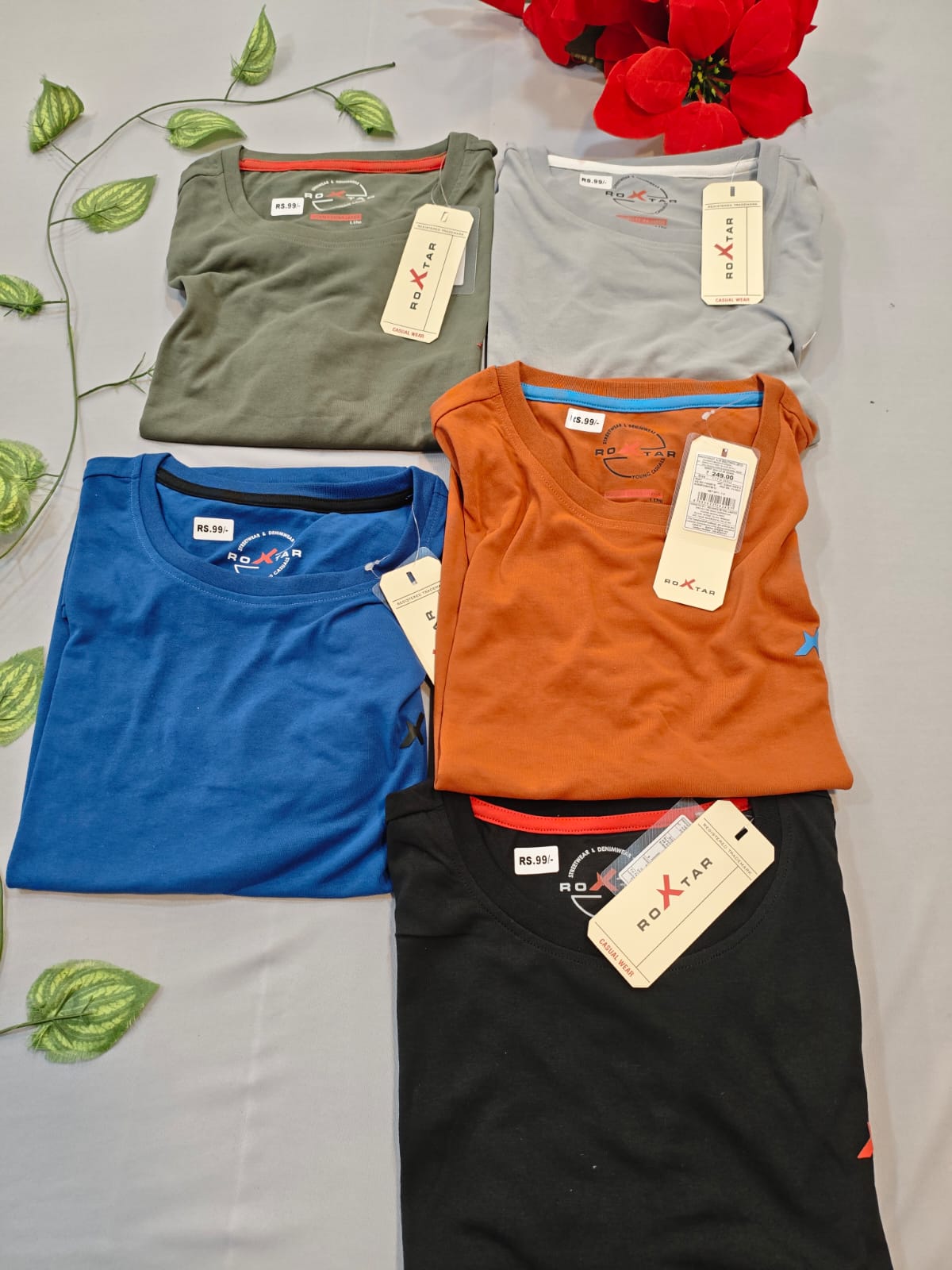 5 Plain T-Shirt