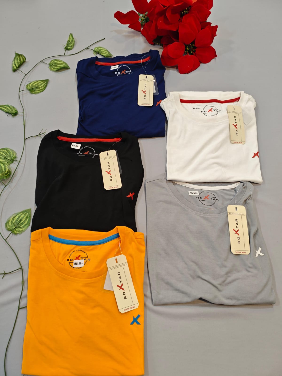 5 Plain T-Shirt
