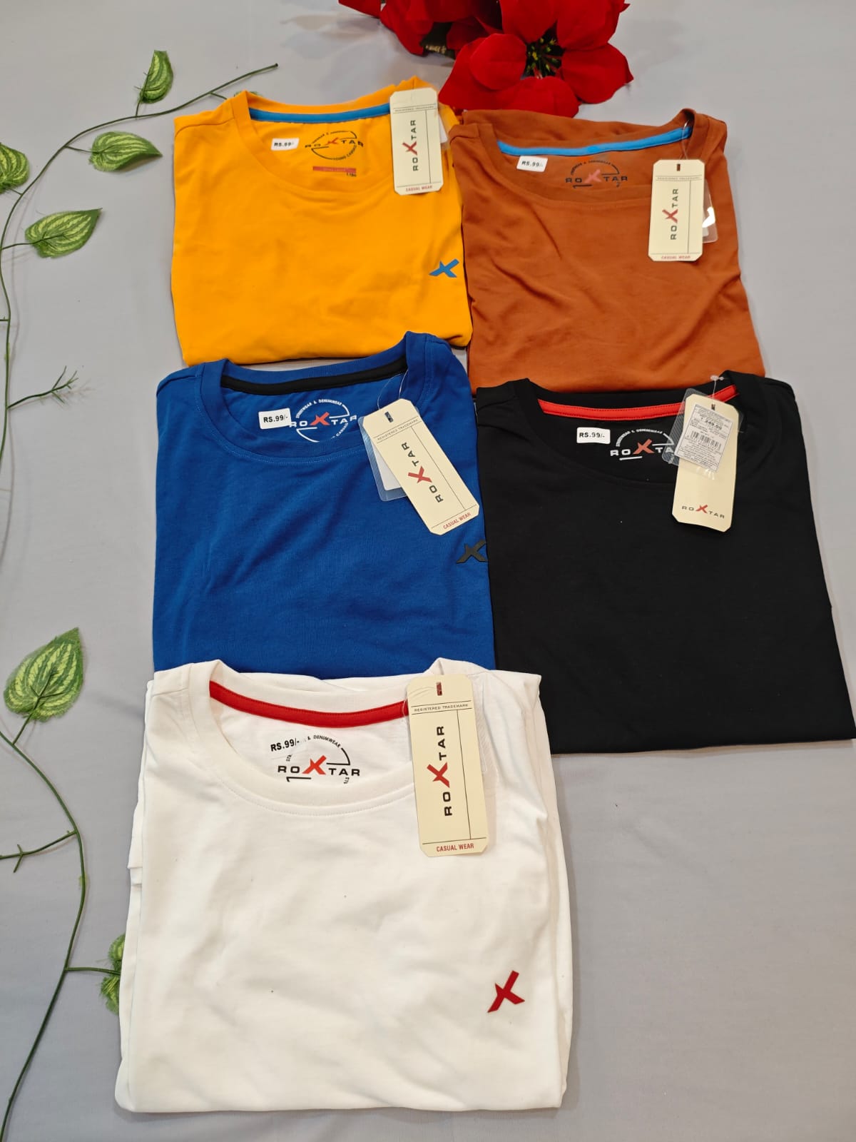 5 Plain T-Shirt
