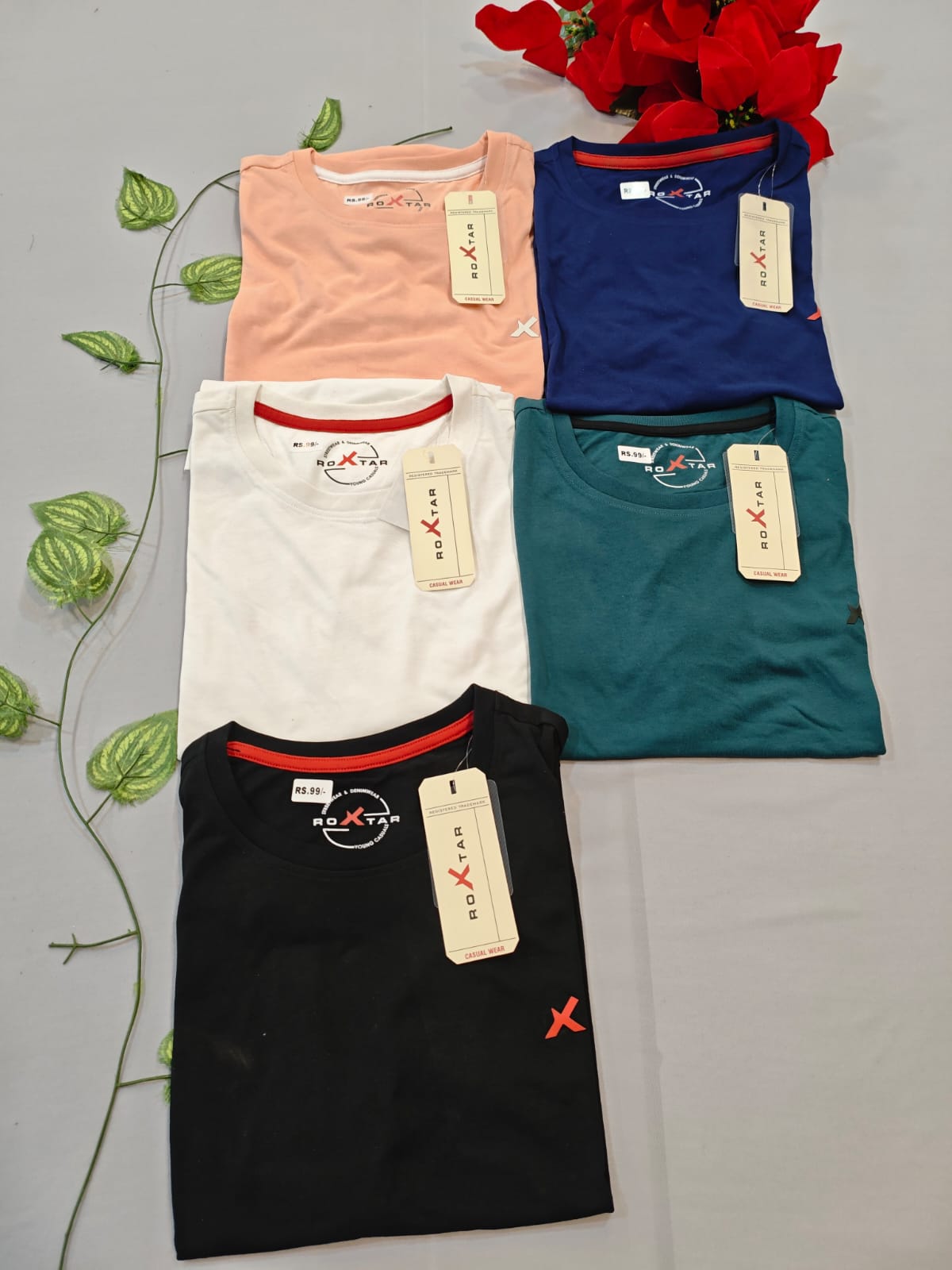5 Plain T-Shirt