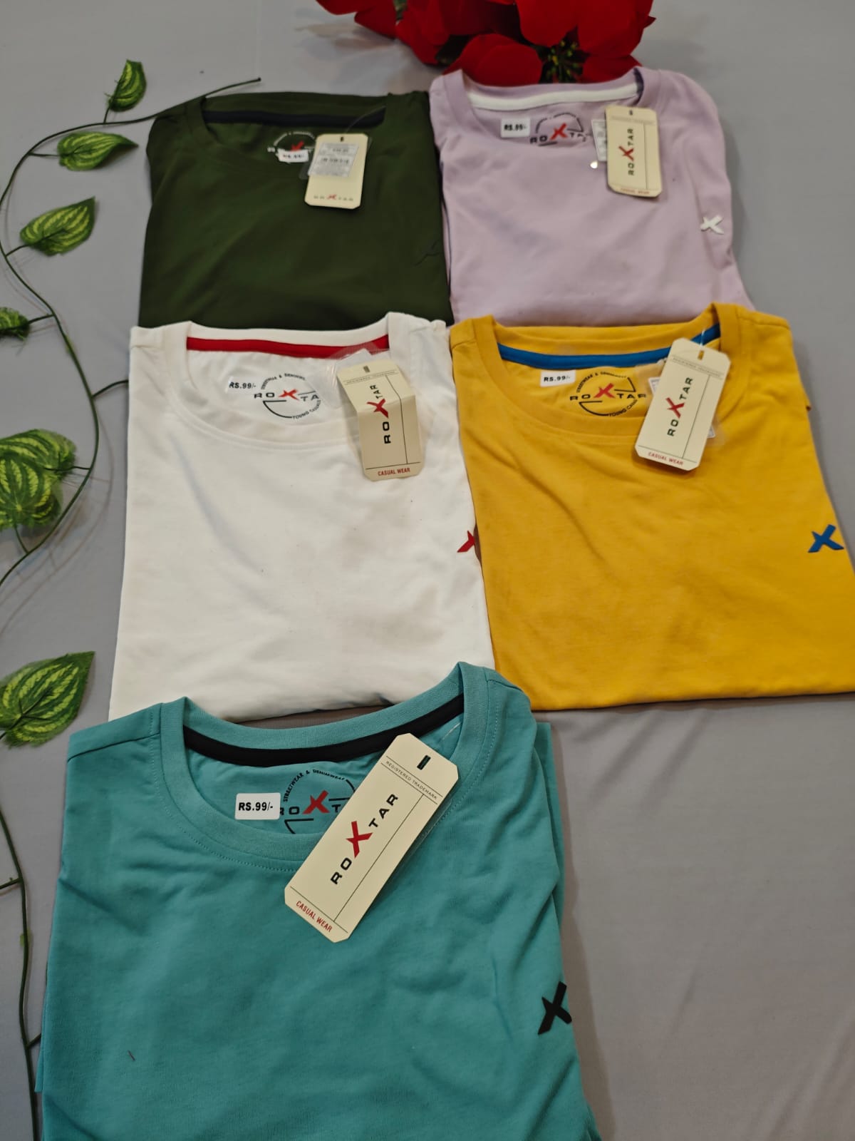 5 Plain T-Shirt