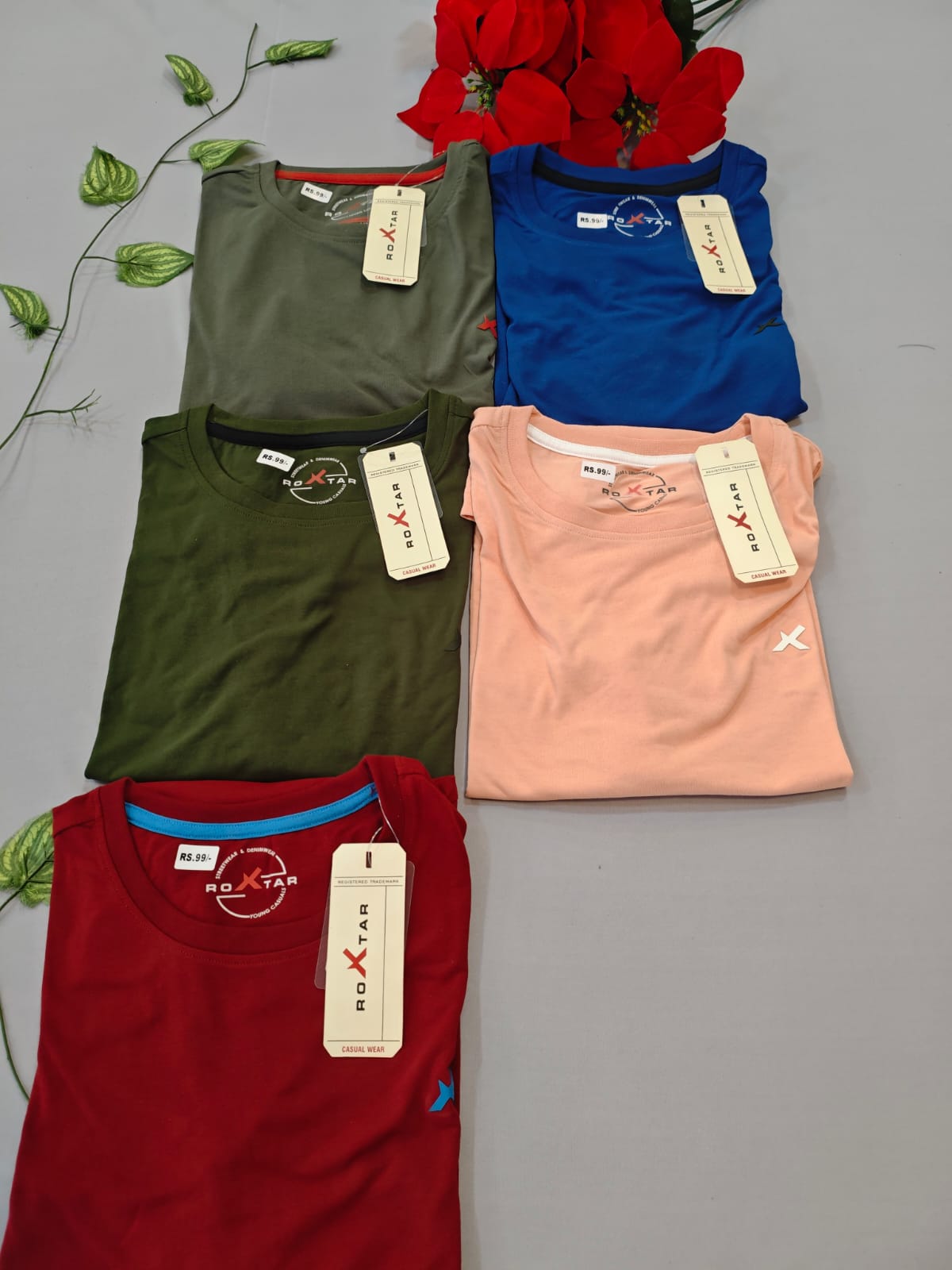 5 Plain T-Shirt