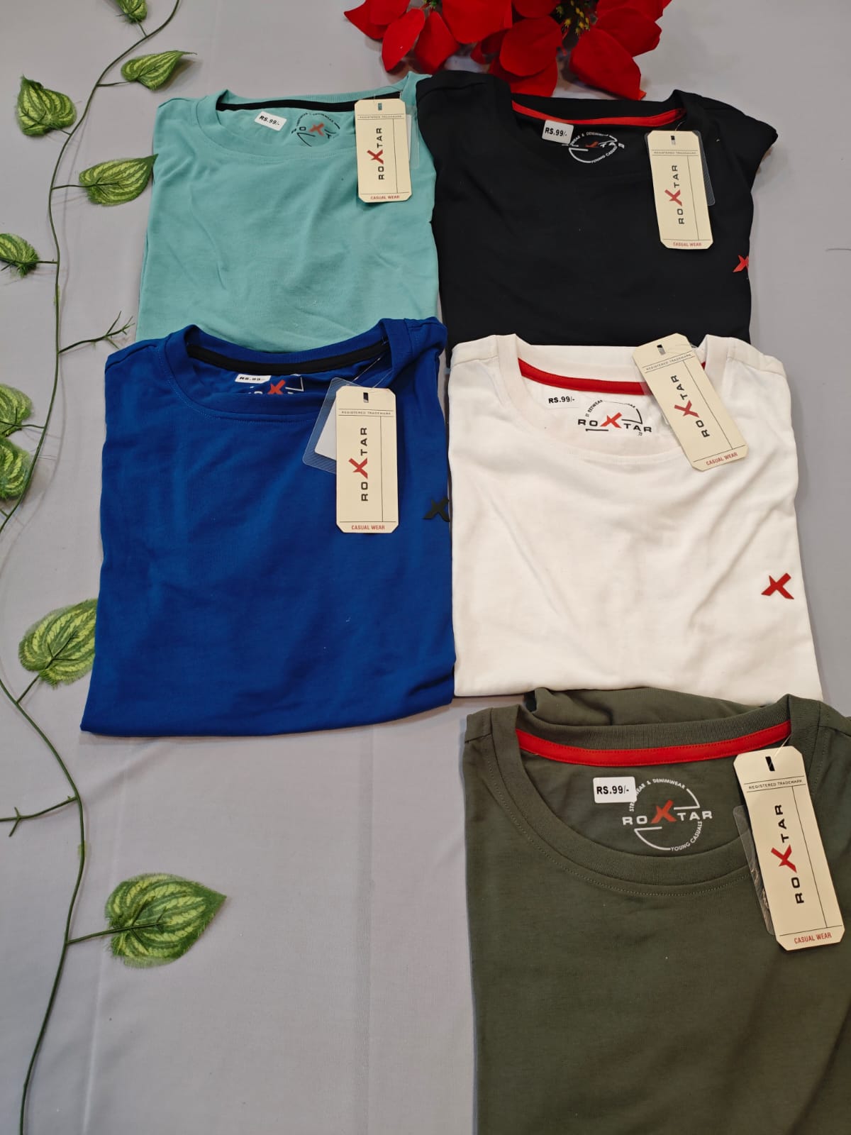5 Plain T-Shirt