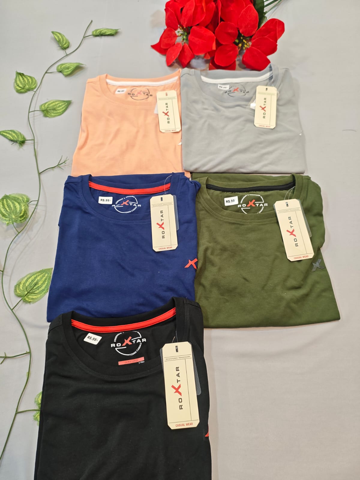5 Plain T-Shirt